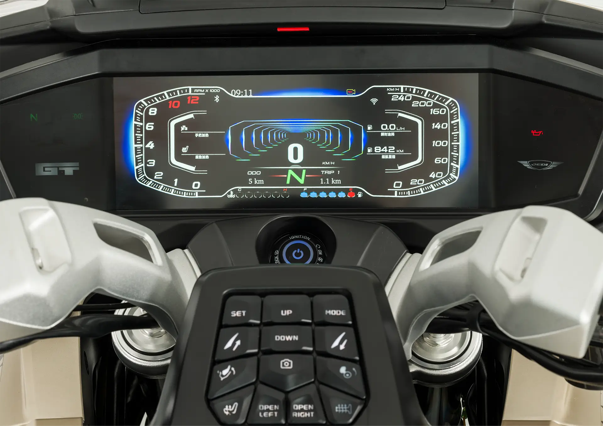 Mash gt750 dashboard